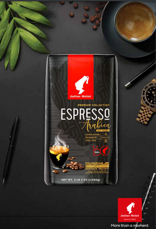 Julius Meinl Premium Espresso Arabica Coffee Beans 500gm