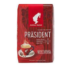 Julius Meinl Prasident Whole Roasted Coffee Beans 500gm